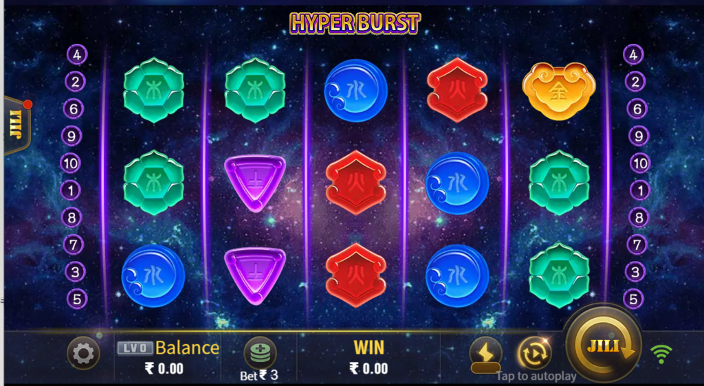 diuwin download apk: Enjoy the excitement and of Hyper Burst插图1 diuwin download apk: JILI game Hyper Burst promotional image