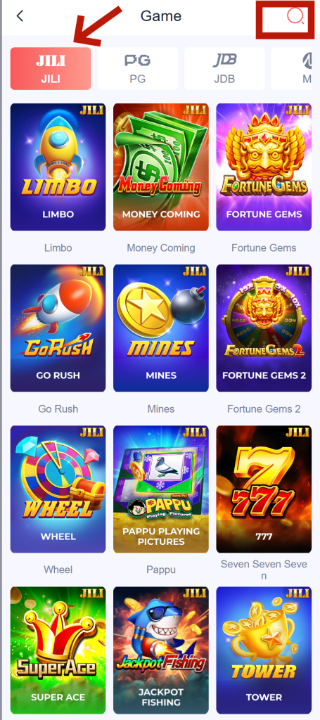 daman game JILI game steps diagram